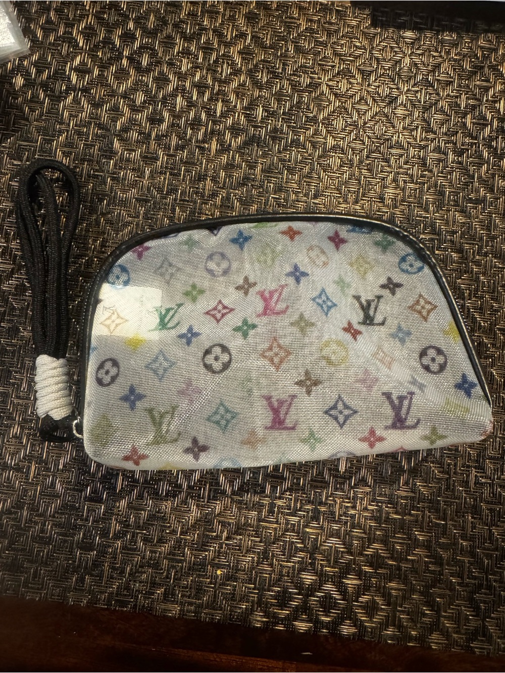 Fashion No brand Cosmetic White transparent pouch’s